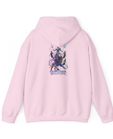 Diamond Collective Hoodie — Artistic Fantasy Back Print Pullover