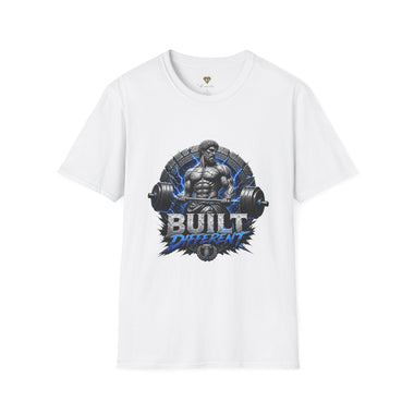 Built Different Gym T-Shirt — Zeus Weightlifting Fitness Tee