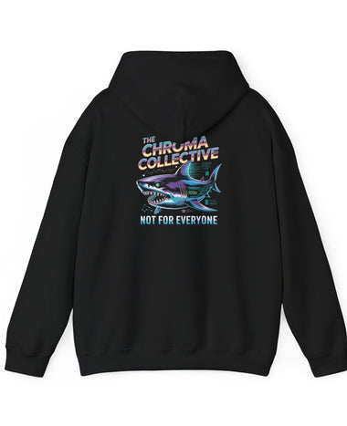 Chroma Collective Hooded Sweatshirt - Unique Shark Design