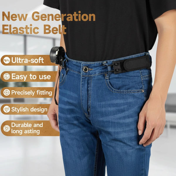 Buckle-Free Comfort Belt
